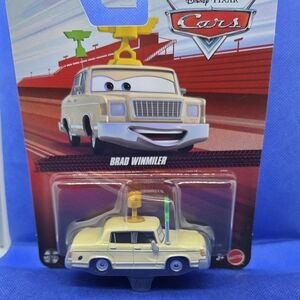 Disney Cars Cream Brad Winmiler Toy Vehicle